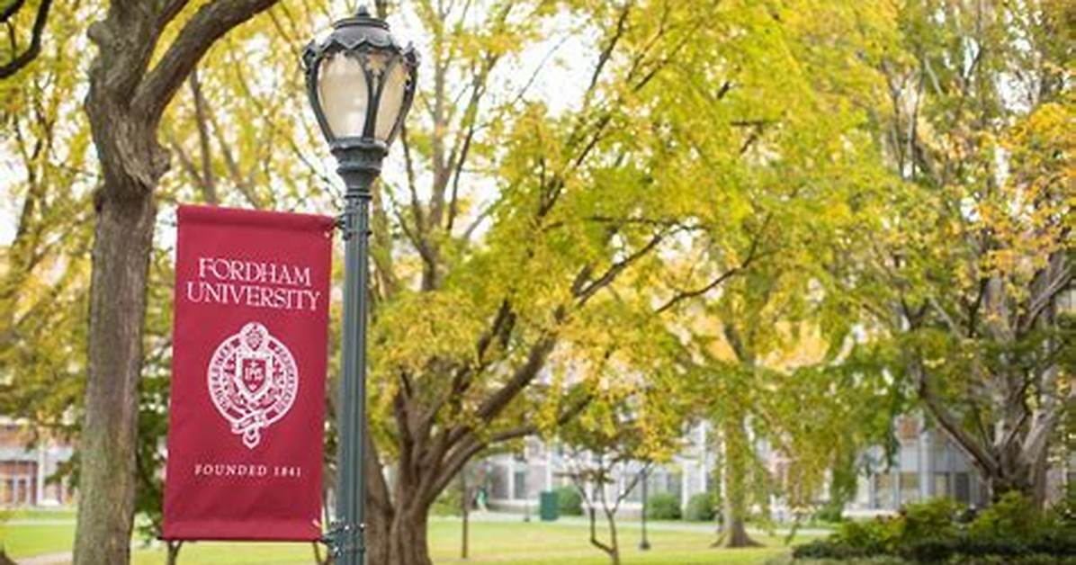 Does Fordham Have a Nursing Program?