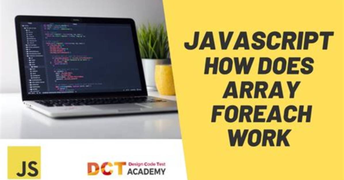 Does forEach Work on Array