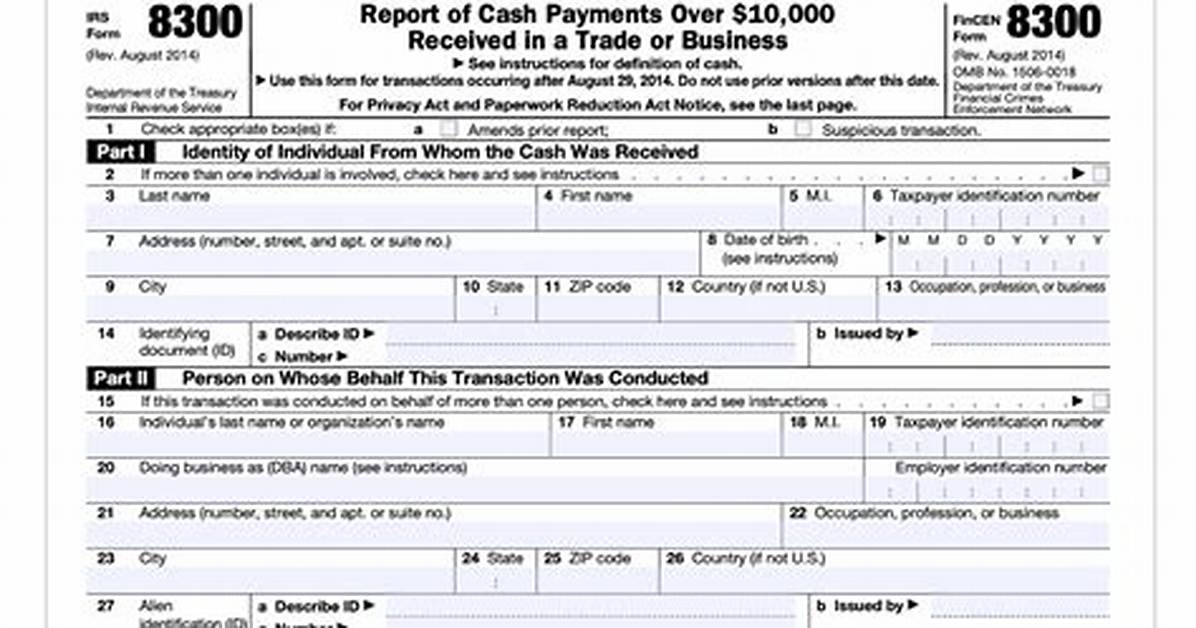 Does Form 8300 Trigger an Audit?