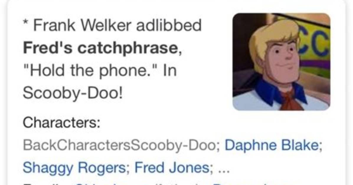 Does Fred Have a Catchphrase?