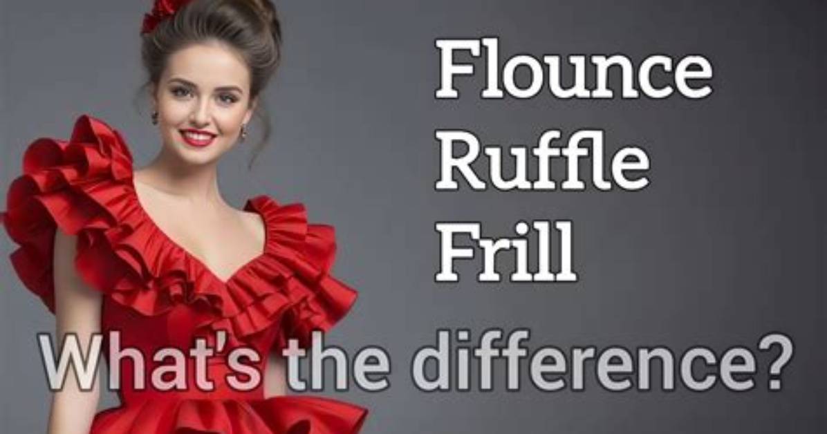 Does Frilly Mean Ruffled?