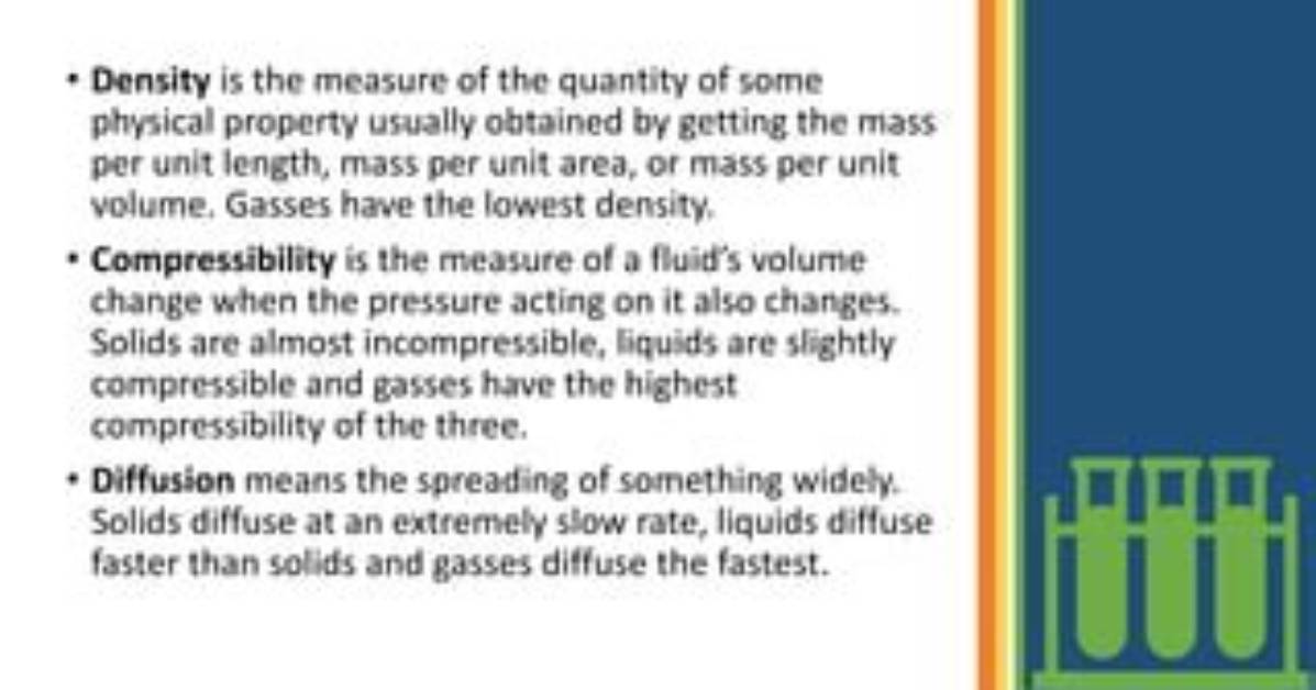 Does Gasses Have Density?