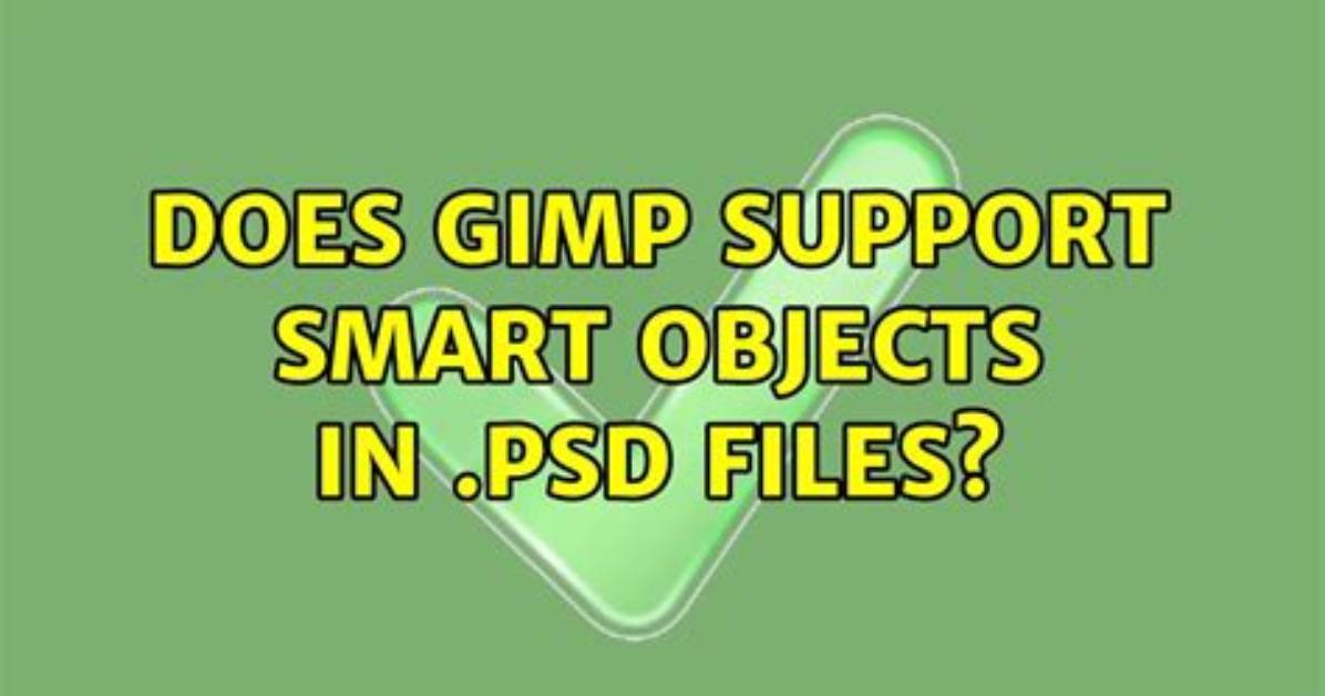 Does Gimp Support Psd Files?