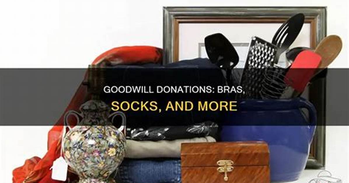 Does Goodwill Take Bras
