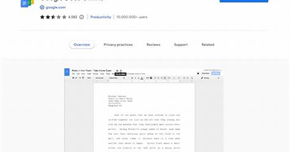 Does Google Docs Work Offline?