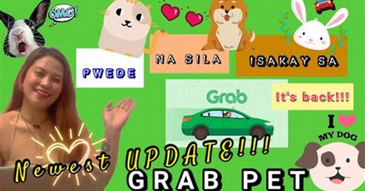 Does Grab Allow Pets?