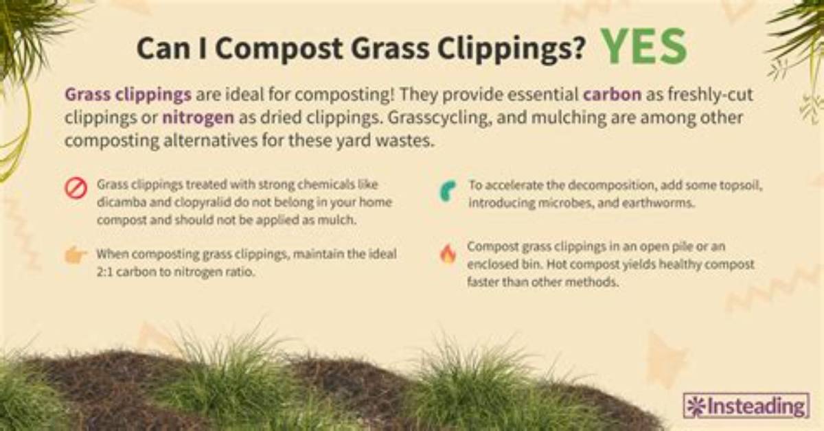Does Grass Cuttings Compost?