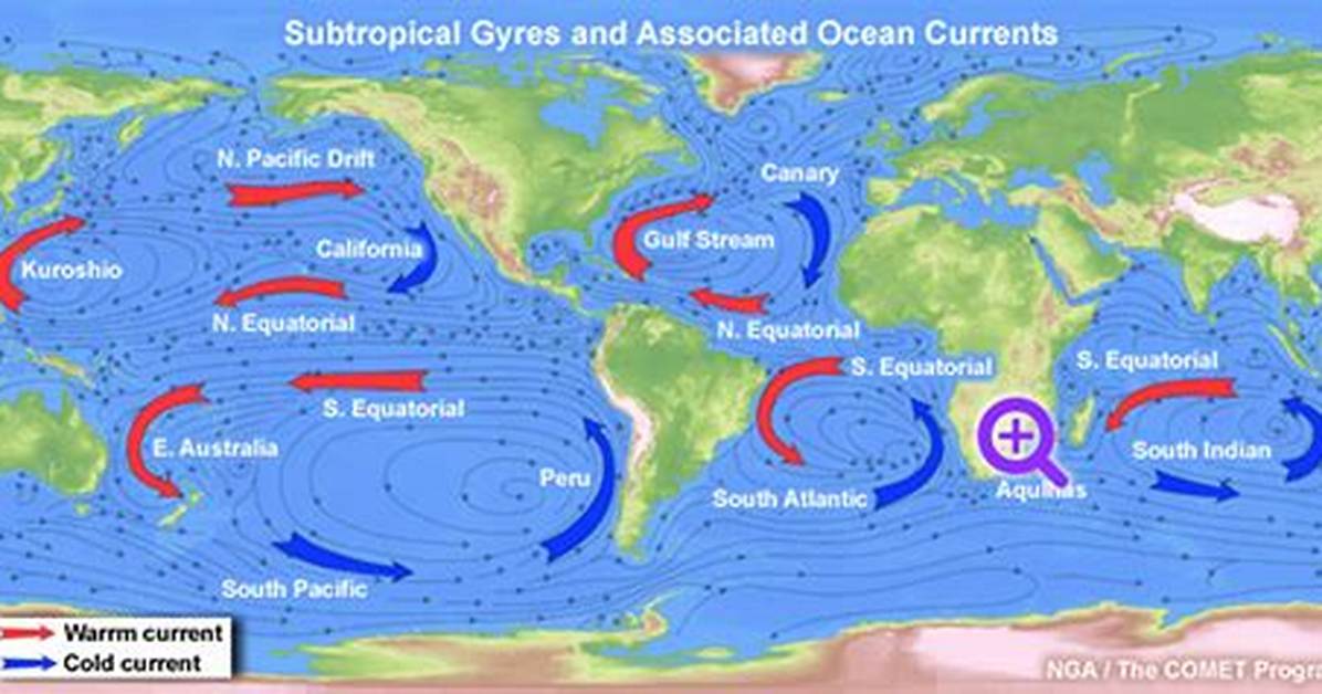Does Gyres Affect Ocean Currents?