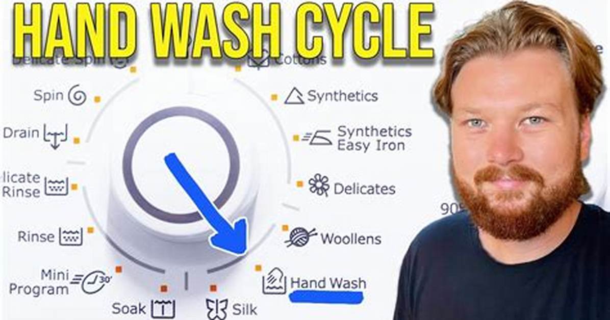 Does Hand Wash Cycle Work?