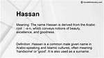 Does Hassan Mean Hate?