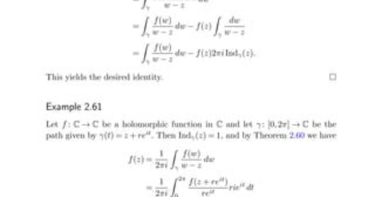 Does Holomorphic Imply Continuous?