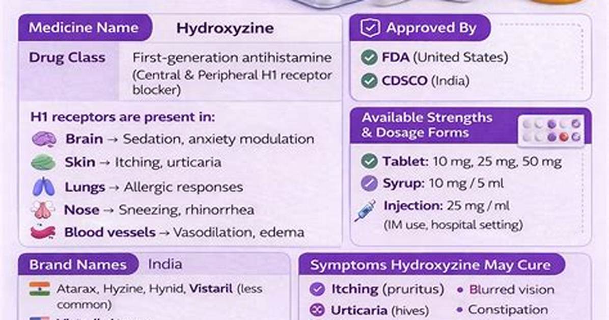 Does Hydroxyzine Help with Allergies?