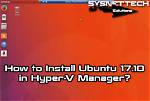 Does Hyper v Support Ubuntu?