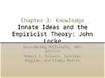 Does Innate Knowledge Exist?