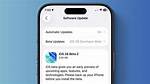 Does Installing iOS Beta Delete Everything?