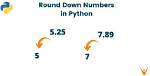 Does Int Round Down Python?