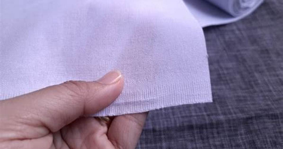 Does Interfacing Soften When Washed?