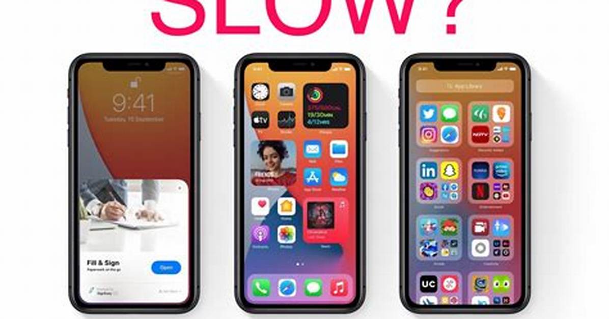 Does iOS 14 Slow Down iPhone?