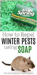 Does Irish Spring Soap Deter Mice?