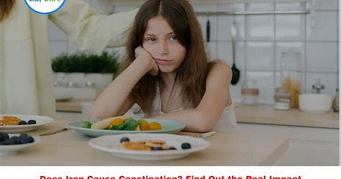 Does Iron Cause Constipation