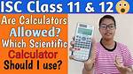 Does Isc Allow Calculator?