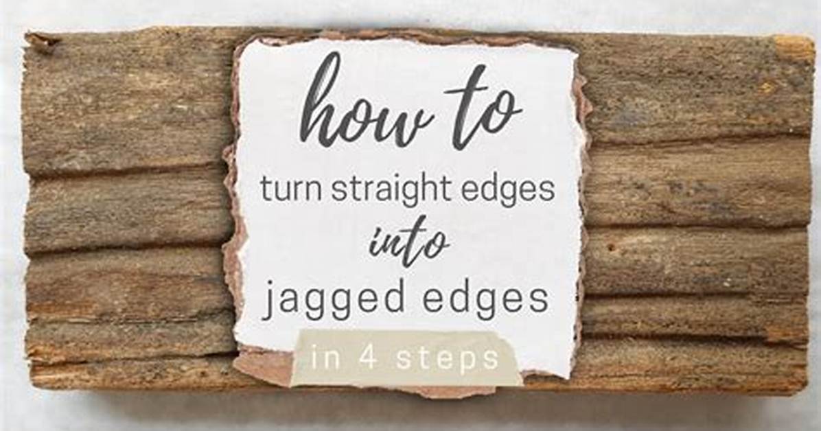 Does Jagged Edge Mean?