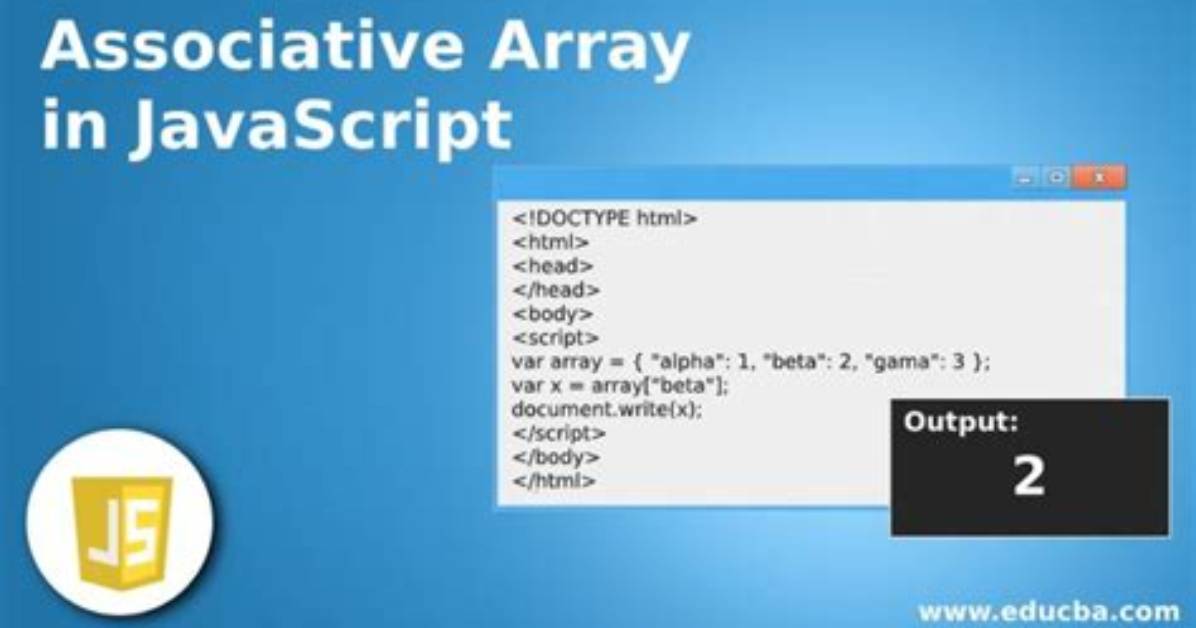 Does Javascript Have Associative Arrays?
