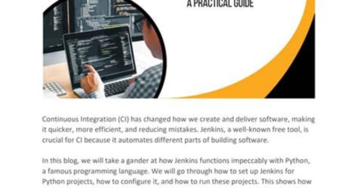 Does Jenkins Support Python?