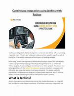 Does Jenkins Support Python?