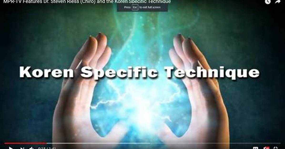 Does Koren Specific Technique Really Work?