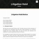 Does Litigation Hold Notify the User?