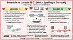 Does Lovable Mean Love?