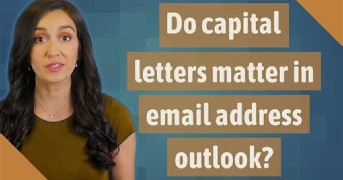 Does Lowercase Matter in Email?