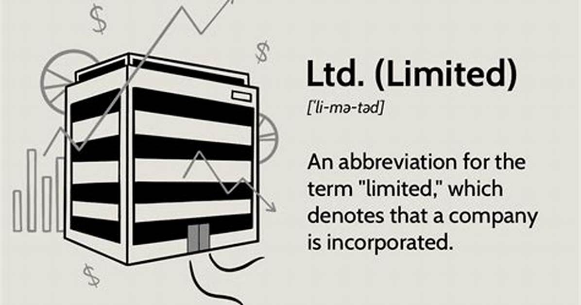 Does Ltd Mean Limited?