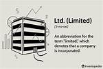 Does Ltd Mean Limited?