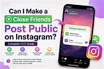 Does Making a Post Public Make It Shareable?