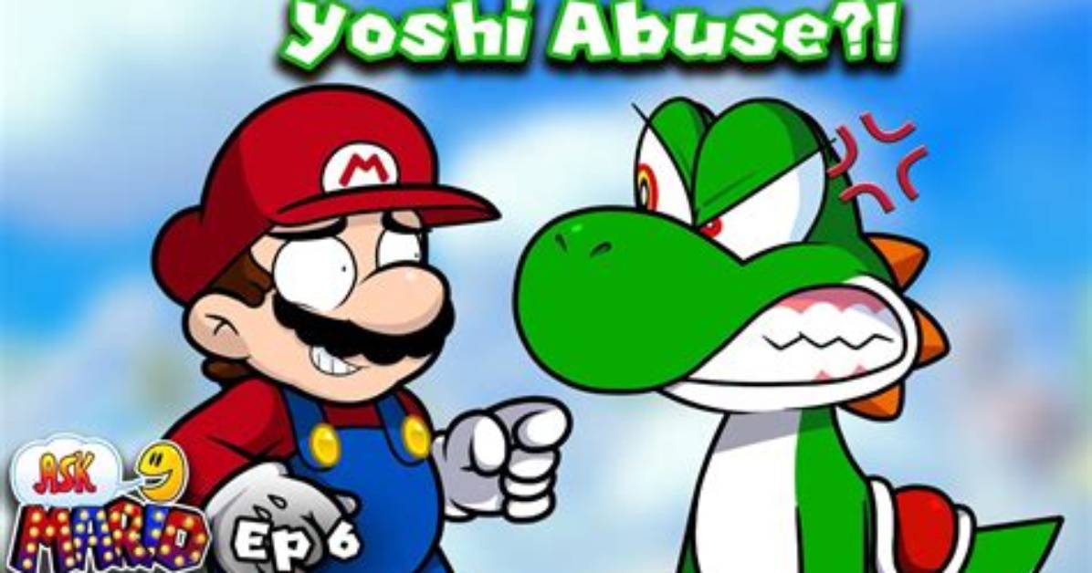 Does Mario Abuses Yoshi?