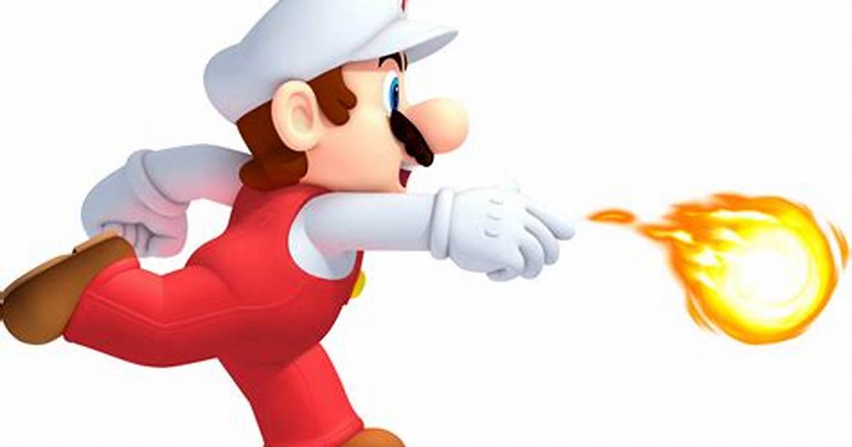 Does Mario Shoot Fireballs?