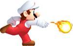 Does Mario Shoot Fireballs?