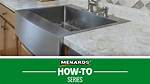 Does Menards Install Sinks