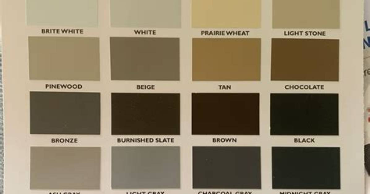 Does Menards Sell Siding