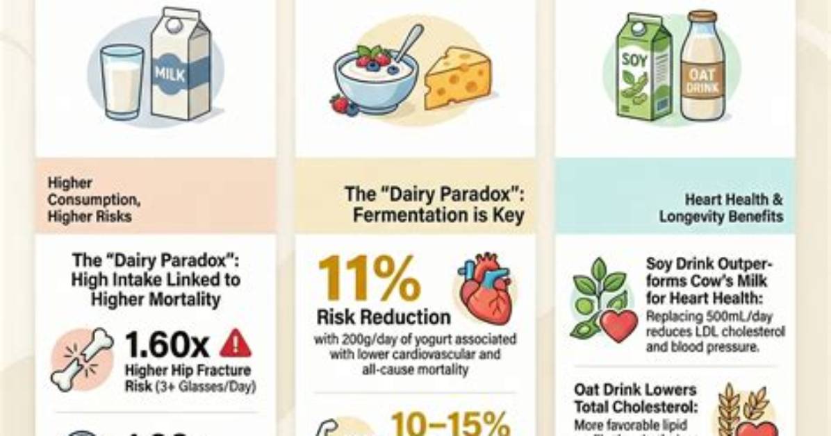 Does Milk Accelerate Aging?