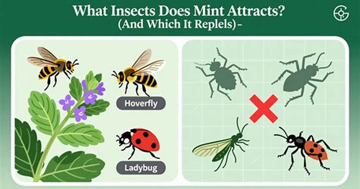 Does Mint Attract Any Bugs