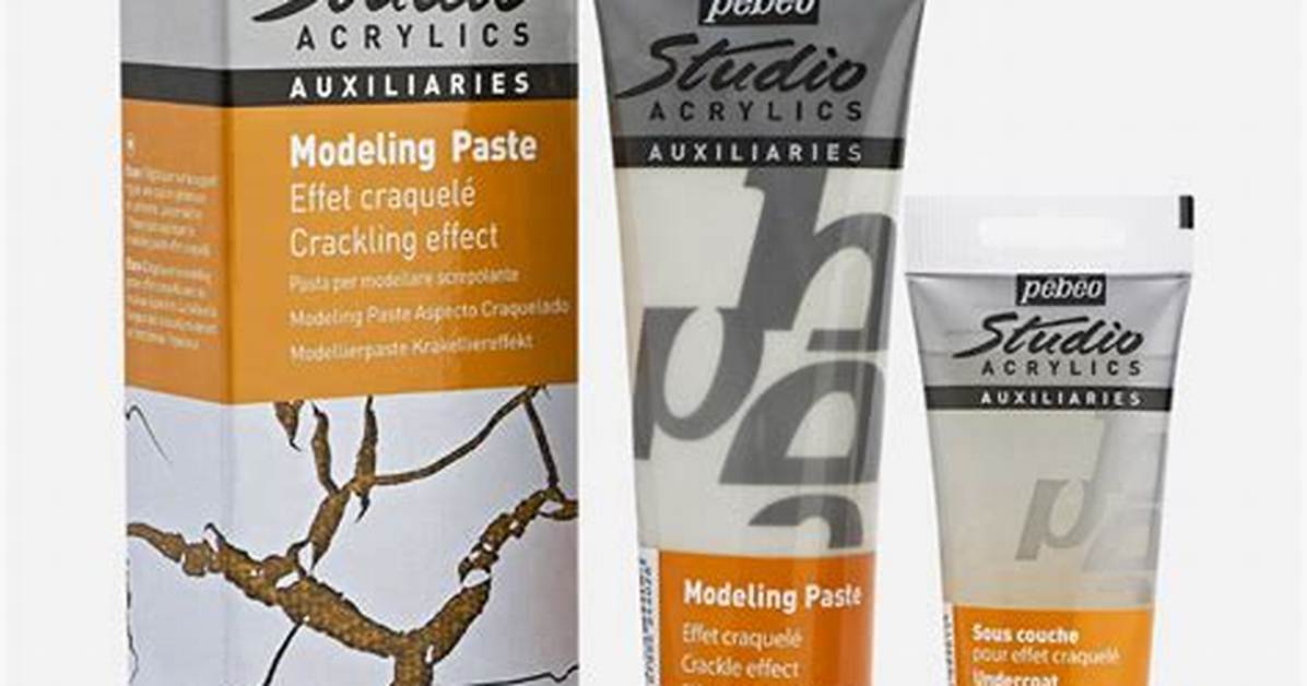 Does Modelling Paste Set Hard?