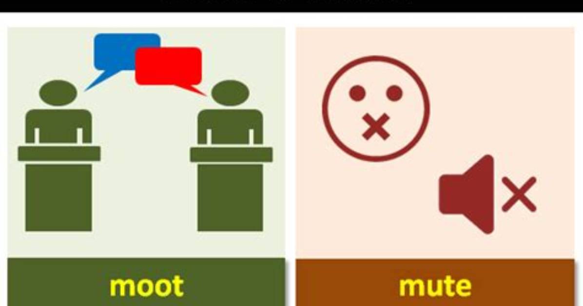 Does Moot Mean Pointless?