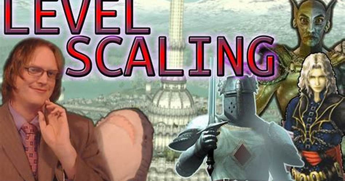 Does Morrowind Have Level Scaling?