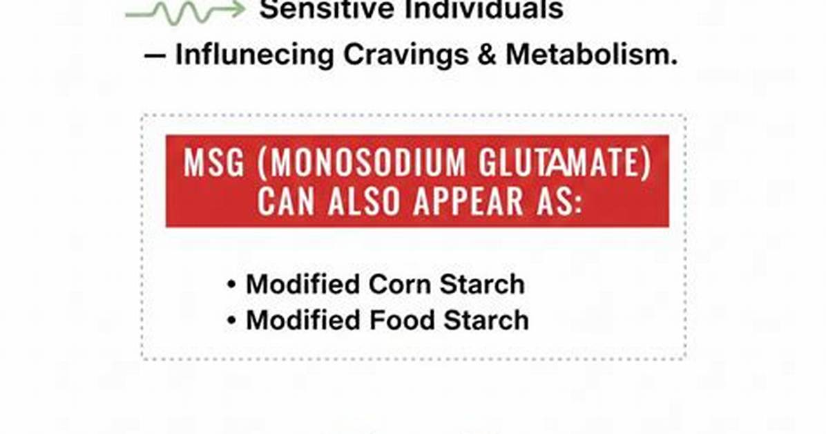 Does Msg Affect Insulin