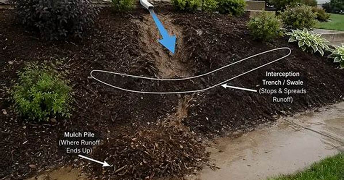 Does Mulch Stop Runoff