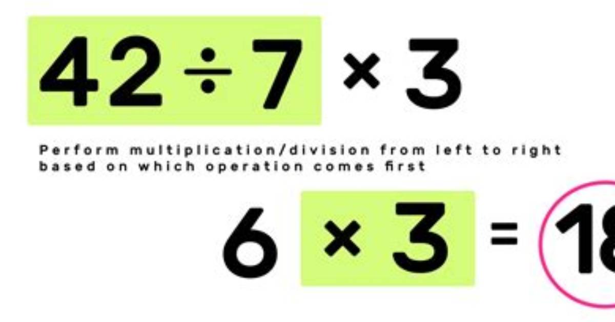 Does Multiplication Come Before Division?