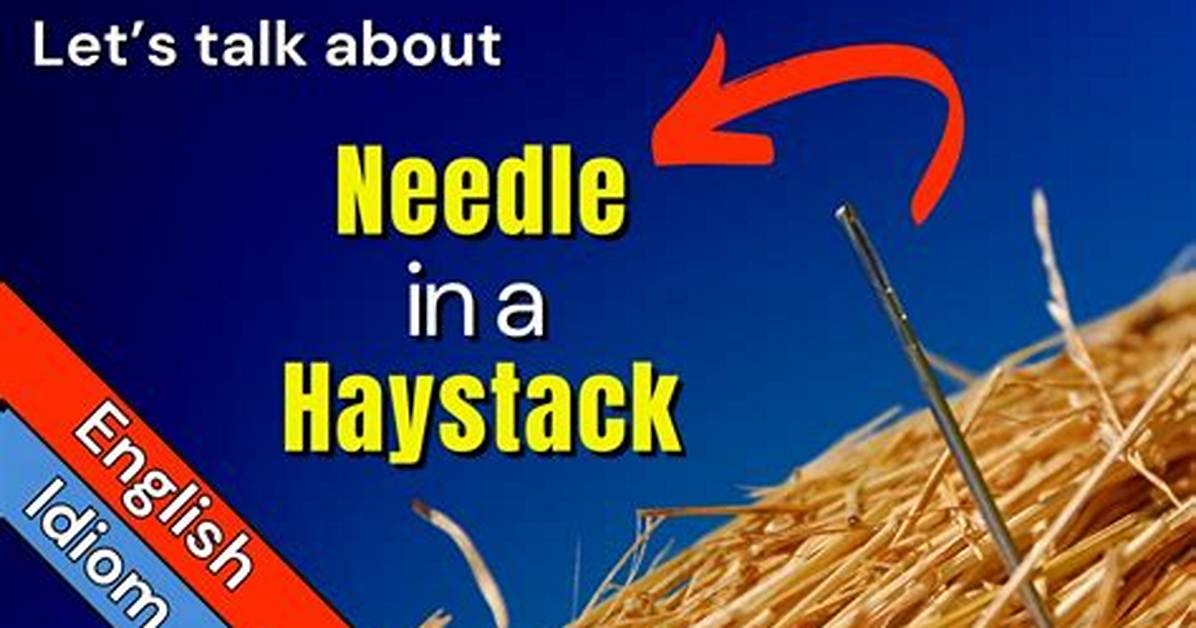 Does Needle in a Haystack?